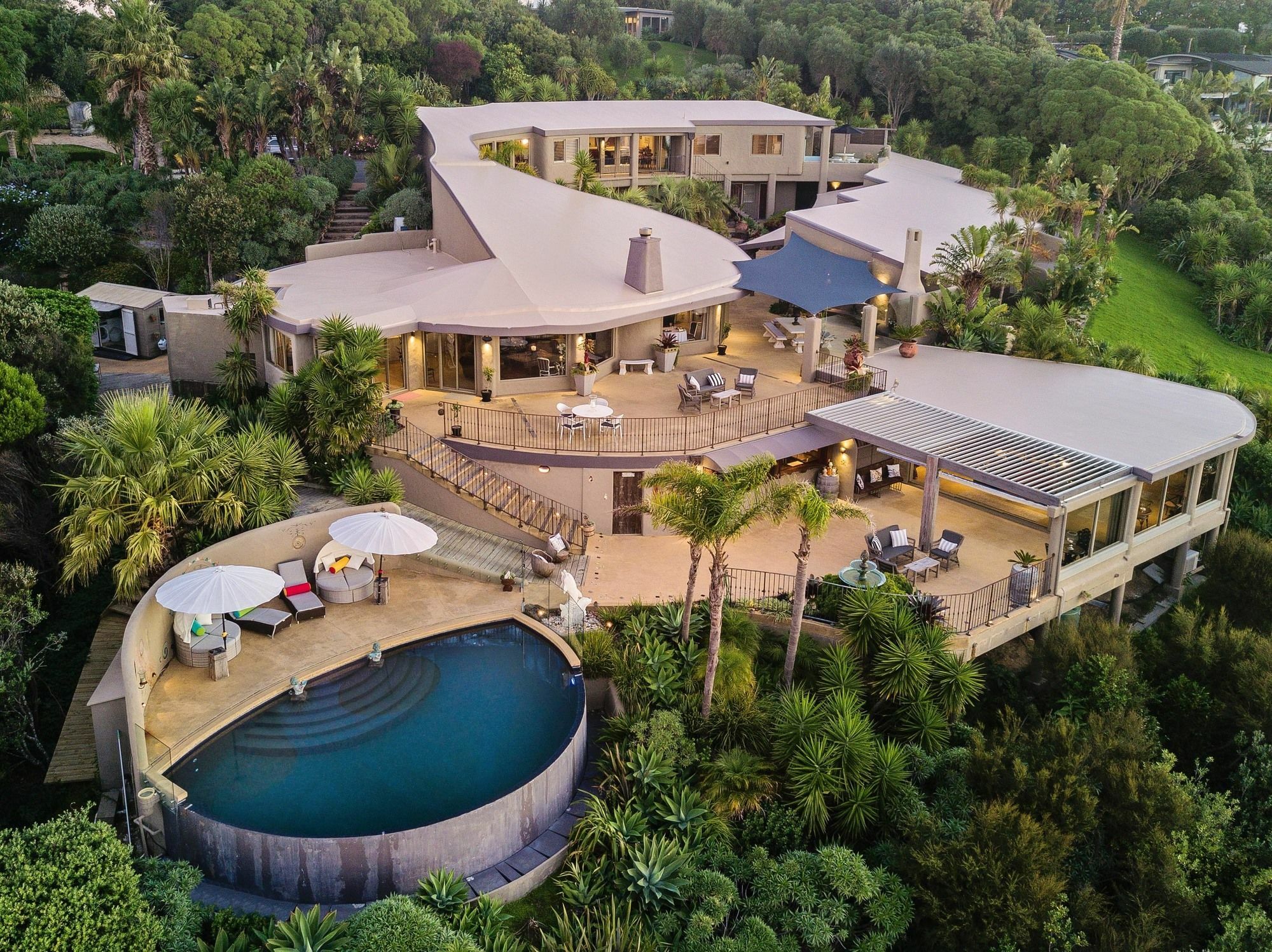 Delamore Lodge Oneroa Exteriér fotografie